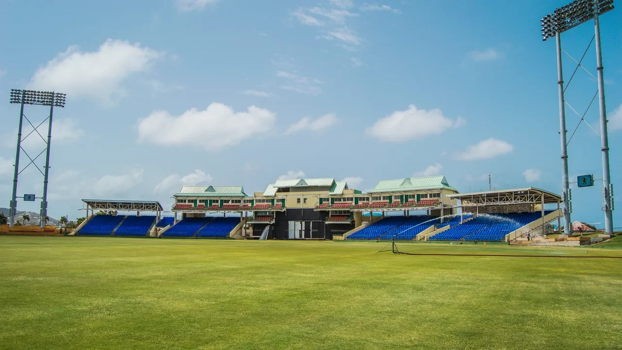 Warner Park cricket ground in Basseterre, St Kitts