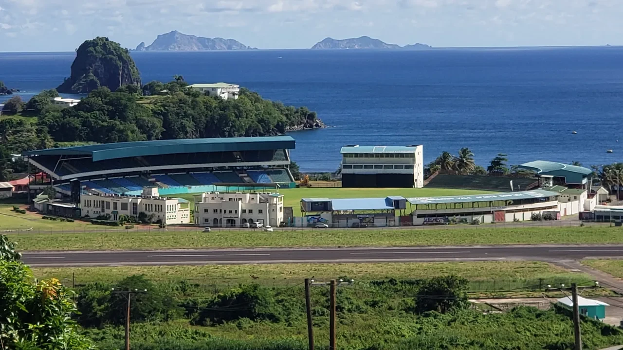 Arnos Vale Stadium cricket ground in St Vincent