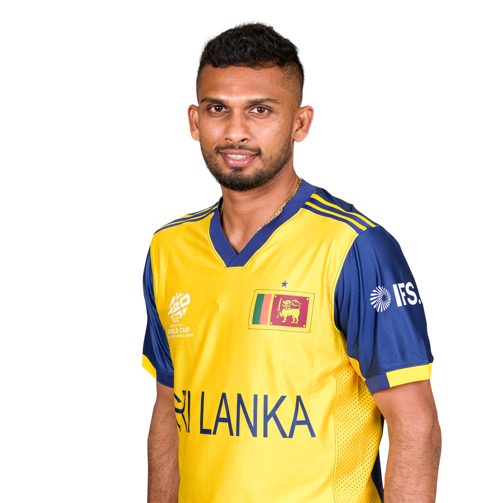 Dasun Shanaka official ICC player profile photo