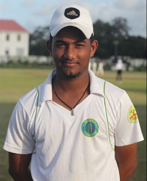 Mavendra Dindyal cricket profile photo from Stabroek News