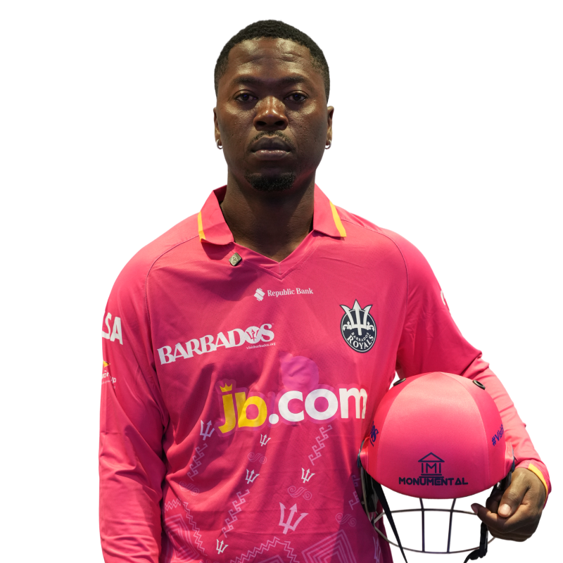 Sherfane Rutherford official Barbados Royals player photo