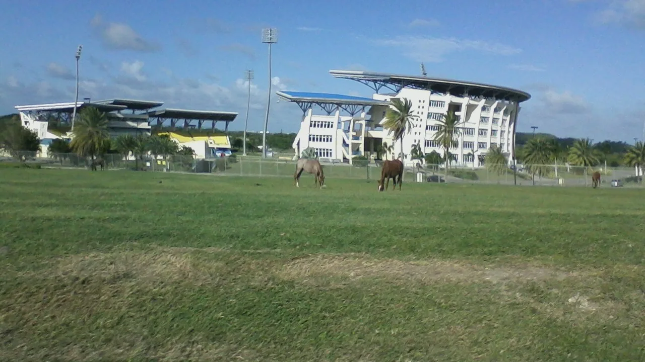 Sir Vivian Richards Stadium in North Sound
